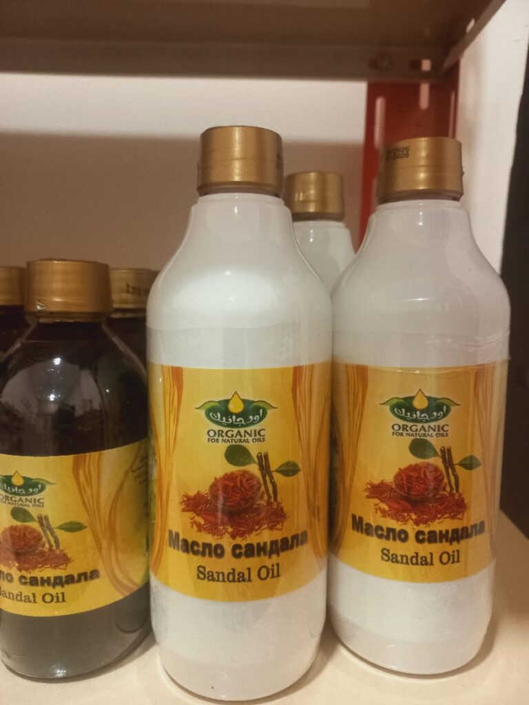 Organic Sandal Oil - Сами Тур